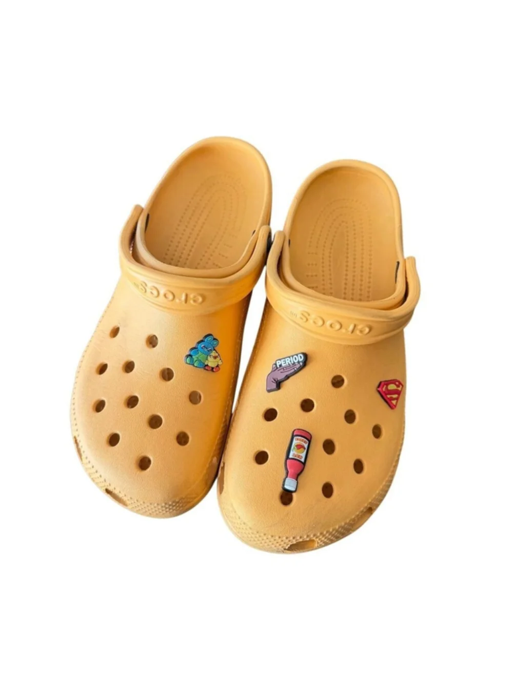 Justin Bieber x Crocs Drew House Classic Clog Yellow Limited Edition size 10
